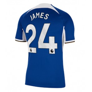 Chelsea Reece James #24 Domácí Dres 2023-24 Krátký Rukáv
